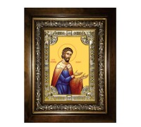Икона в киоте - Александр Сидский (24x30 см) - арт. ВК-7137