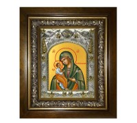 Икона в киоте - Александрийская икона Божией Матери (20x24 см) - арт. АК-6330