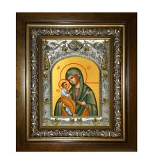 Икона в киоте - Александрийская икона Божией Матери (20x24 см) - арт. АК-6330