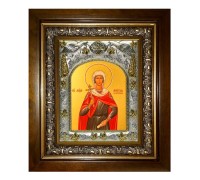 Икона в киоте - Анисия Солунская (20x24 см) - арт. АК-8139