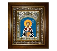 Икона в киоте - Августин блаженный (20x24 см) - арт. АК-6738