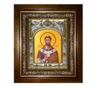 Икона в киоте - Августин блаженный (20x24 см) - арт. АК-6997