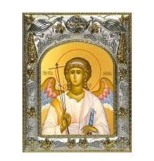 Икона в окладе - Ангел Хранитель (14x18 см) - арт. А-186