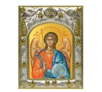 Икона в окладе - Ангел Хранитель (14x18 см) - арт. А-7124