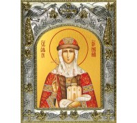 Икона в окладе - Ольга равноапостольная великая княгиня (14x18 см) - арт. А-7107