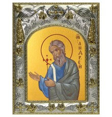 Икона в окладе - Святой Андрей, Первозванный (14x18 см) - арт. А-435