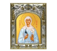 Икона в окладе - Валентина Минская - арт. а824