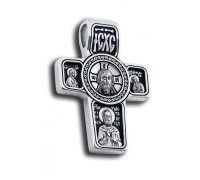 Крест - Нерукотворный образ Господа нашего Иисуса Христа, Архангел Михаил - арт. КСЧ 3626У