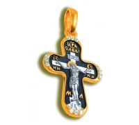 Крест (средний) - Святая Равноапостольная княгиня Ольга - арт. КСЧЗФ 3104-1