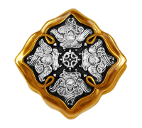 Бусина - Незабудка - арт. 5008