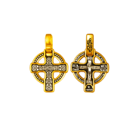 Крест нательный - Распятие Христово - арт. 8356