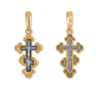 Крест нательный (православный) - арт. 5143