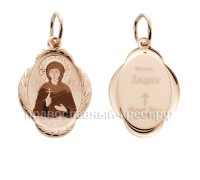 Образок именной - Лидия - арт. 13019.01 Образок именной - Лидия - арт. 13019.01