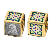 Именная бусина - Преподобный Арсений Коневский - арт. 02.089