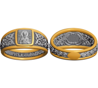 Кольцо - Святой мученик Леонид - арт. 07.092