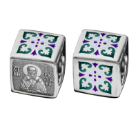 Именная бусина - Священномученик Рустик (Руслан)- арт. 02.095Р