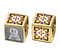 Именная бусина - Священномученик Валентин - арт. 02.090