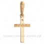Крест с бриллиантом (золото 585) - арт. 11-0268