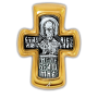 Крест нательный - "Распятие. Свт. Николай Чудотворец. Молитва" - арт. 101.276