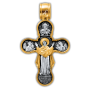 Крест нательный - "Голгофа. Икона Божией Матери "Нерушимая Стена" - арт. 101.260