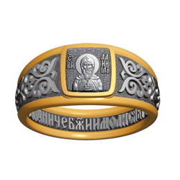 Кольцо - Святой князь Даниил Московский - арт. 07.068