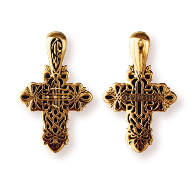 Православны​й крест - "Спаси и Сохрани"  - арт. 8164